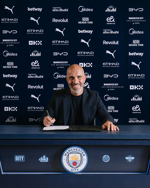 Maresca chính thức ký hợp đồng với Man City - Ảnh: Fabrizio Romano