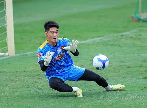 Trung Kiên có lần thứ 2 tham dự AFF Cup cùng ĐT Việt Nam - Ảnh: Minh Tuấn