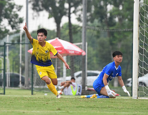 U21 Hà Nội hòa U21 Thể Công Viettel trận ra quân