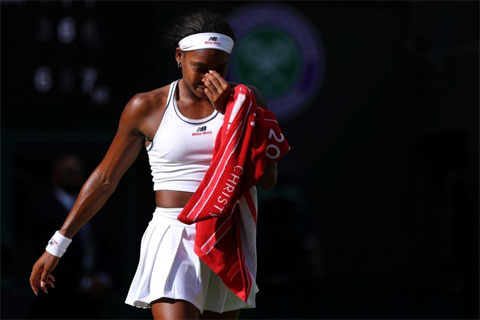 Gauff, tay vợt Mỹ vô địch US Open 2023 và Roland Garros 2025, rời giải đầy tiếc nuối - Ảnh: WTA