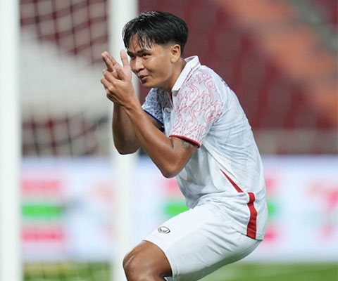 Yotsakorn Burapha niềm hy vọng số 1 của Thái Lan ở AFF Cup 2026 - Ảnh: Đức Cường