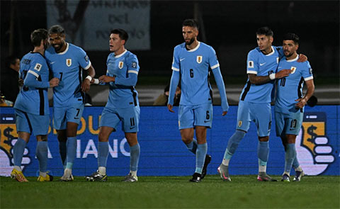 Uruguay mới có kỳ World Cup đáng quên