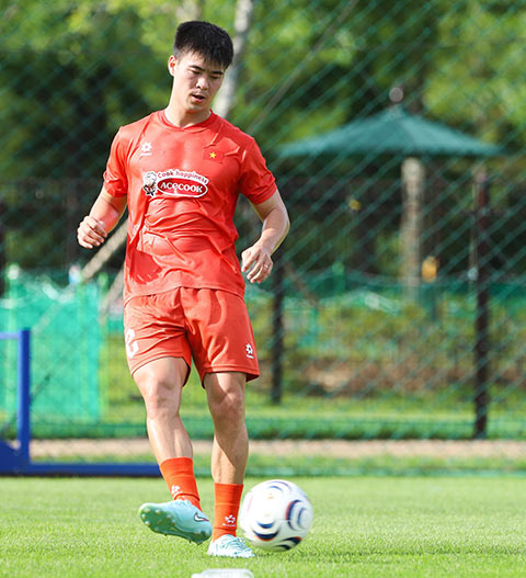 Sẽ rất tiếc nếu Duy Mạnh lỡ hẹn với AFF Cup 2026 - Ảnh: VFF
