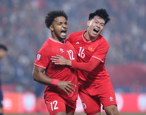 Thành Chung là một trong những cầu thủ ra sân nhiều nhất tại AFF Cup 2024