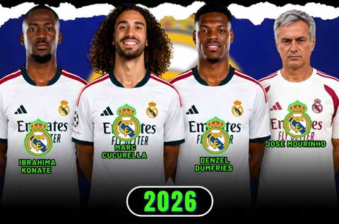 Bộ 3 tân bình ở hàng thủ đang nhận được sự ưu ái của tân HLV Mourinho