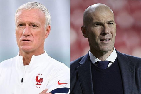 Pháp phải thay đổi luật mới có thể công bố Zidane thay thế Deschamps