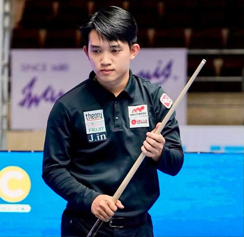 Chiêm Hồng Thái là đại diện của billiards Việt Nam vào vòng knock-out
