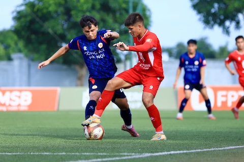 Trận đấu giữa PVF và CAHN diễn ra khá tẻ nhạt. Ảnh: VFF