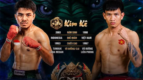 Bùi Trường Sinh chạm trán võ sĩ bất bại Indonesia tại GMA 14