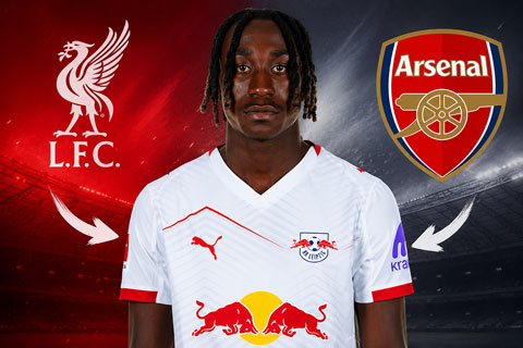 Liverpool và Arsenal tranh Diomande