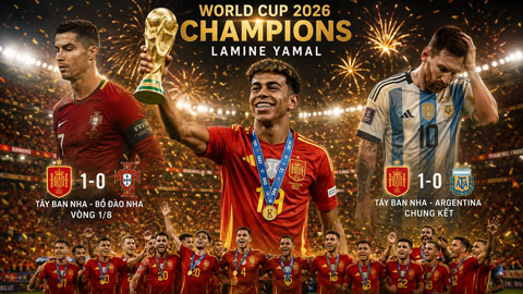 Đánh bại Ronaldo, vượt qua Messi, Yamal chính là tương lai của bóng đá thế giới