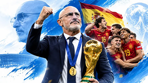  Luis de la Fuente, HLV trưởng vĩ đại nhất lịch sử tuyển Tây Ban Nha?