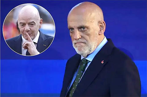 Ông Javier Tebas cho rằng bóng đá đang bị tổn hại bởi Infantino