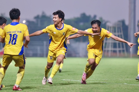 Đội U21 SLNA. Ảnh: VFF
