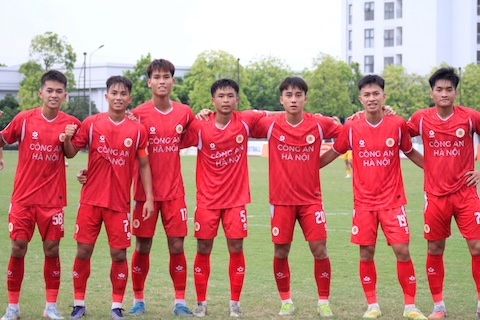 Đội U21 Thể Công Viettel. Ảnh: VFF