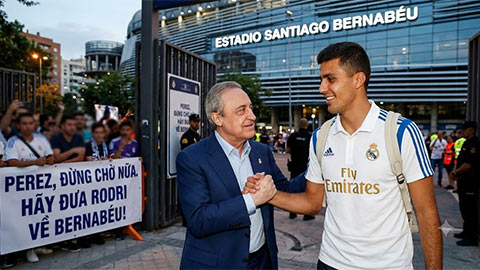 Rodri sẽ là mảnh ghép hoàn hảo cho Real Madrid