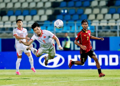 Việt Nam có chiến thắng 7-0 trước đội bóng yếu Timor Leste
