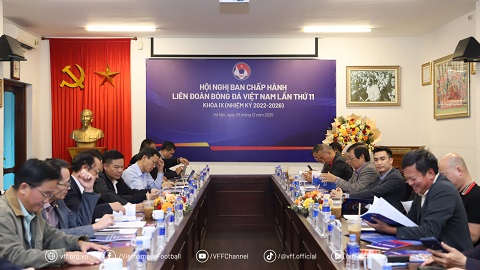 Hội nghị BCH LĐBĐ Việt Nam sẽ diễn ra vào chiều nay 