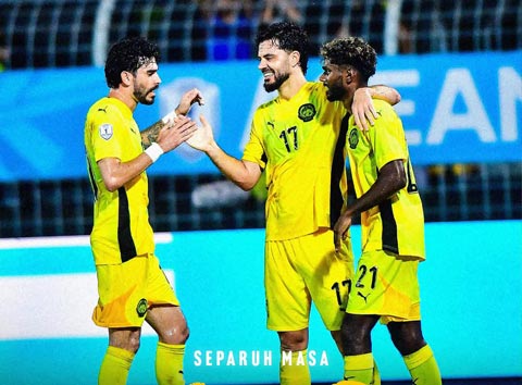 Malaysia có chiến thắng 4-0 trước ĐT Lào