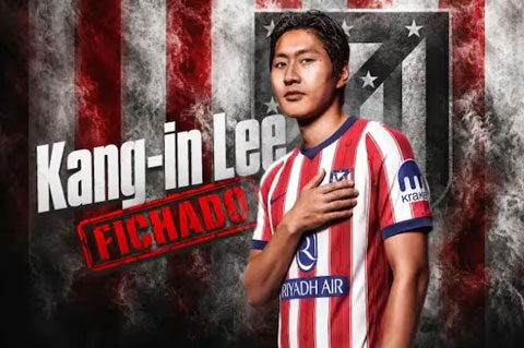 Lee Kang-in có thể là biểu tượng cho kỷ nguyên mới của Atletico - Ảnh: Chosun.com