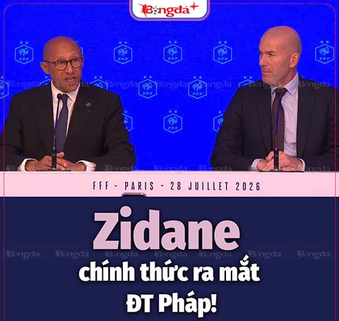 Zinedine Zidane sẽ dẫn dắt ĐT Pháp đến hết World Cup 2030