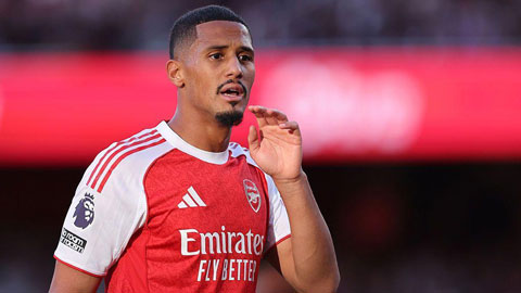Saliba sẽ phải nghỉ giai đoạn đầu mùa 2026/27 - Ảnh: Arsenal.com