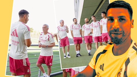 Khedira coi Mourinho như một “người cha” trong bóng đá. Ảnh: OK Diario