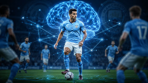 Rodri đóng vai trò rất quan trọng trong lối chơi của Man City
