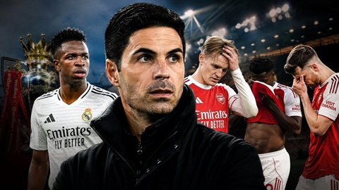  Arteta đối mặt bài toán khó nhất sau chức vô địch