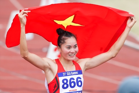 Quách Thị Lan đang được nhiều hy vọng - Ảnh: Minh Tuấn