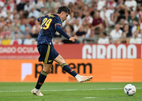 Havertz vẫn đang duy trì phong độ ghi bàn ấn tượng - Ảnh: Arsenal.com