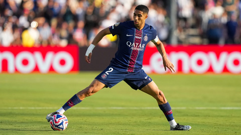 Hakimi của PSG là một trong những hậu vệ cánh toàn năng nhất thế giới hiện nay