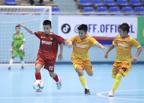 Cuộc tranh T giữa Hà Nội FC vs SLNA. Ảnh: VFF