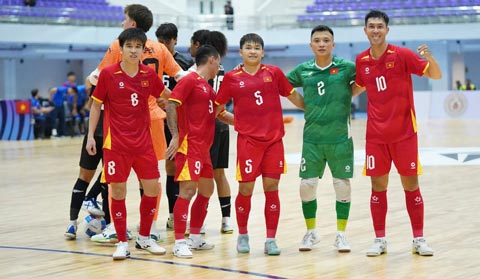 ĐT futsal Việt Nam hiện tại có rất nhiều gương mặt trẻ T năng. Ảnh - Nguyễn Khanh
