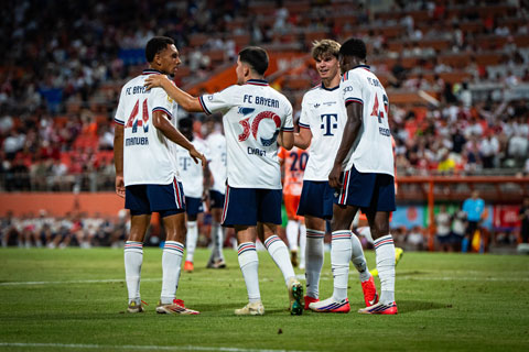 Dàn sao trẻ của Bayern đã thi đấu rất tốt - Ảnh: @FCBayern