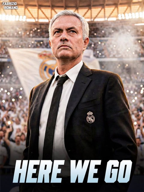 Việc Mourinho quay lại Real cũng khiến nhiều người bất ngờ - Ảnh: Fabrizio Romano