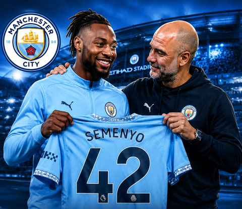 Pep đã giúp Semenyo hòa nhập với lối chơi của Man City sau khi gia nhập
