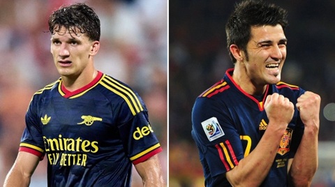 Tzolis thần tượng David Villa, cựu tiền đạo ĐT Tây Ban Nha