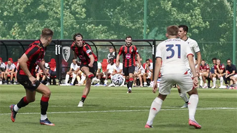 Bournemouth tạo địa chấn với màn 'thảm sát' đại diện Serie A... 10-1