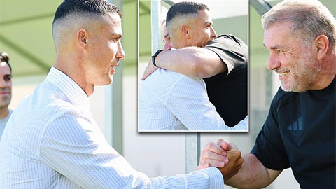 Cắt ngắn kỳ nghỉ, Ronaldo gặp Postecoglou giữa khủng hoảng tại Al Nassr