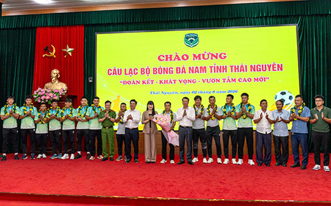 Thái Nguyên FC chính thức ra mắt, bóng đá xứ chè có cả đội nam và nữ thi đấu chuyên nghiệp