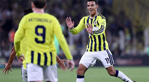 Greenwood có bàn thắng đầu tiên trong màu áo Fenerbahce