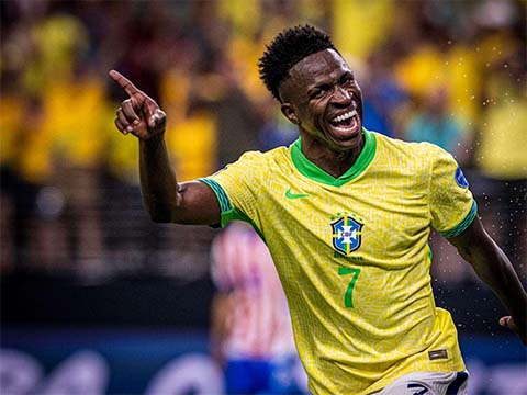 Vinicius sẽ có trọng trách cao hơn trong màu áo Selecao