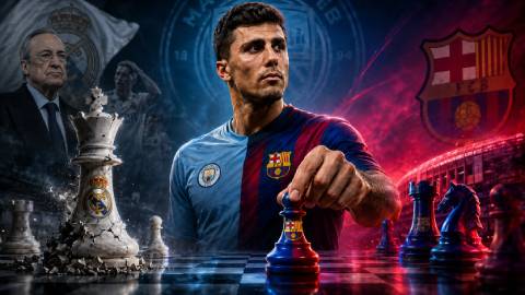 ‘Đau’ quá Real! Perez đã bị Rodri ‘nghịch’ như một quân cờ