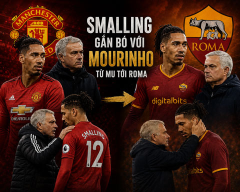 Smalling có 2 giai đoạn làm việc cùng Mourinho