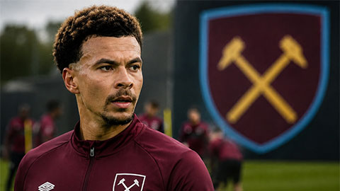 West Ham trao cơ hội tái xuất cho Dele Alli sau 1 năm thất nghiệp
