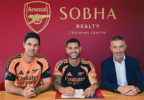 Bruno Guimaraes gia mắt Arsenal