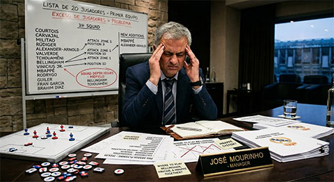 HLV Mourinho chỉ cần 20 cầu thủ ở đội một Real