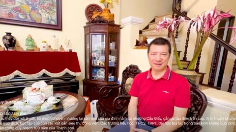 Bình luận viên Quang Huy bất ngờ rao bán nhà giữa mùa AFF Cup