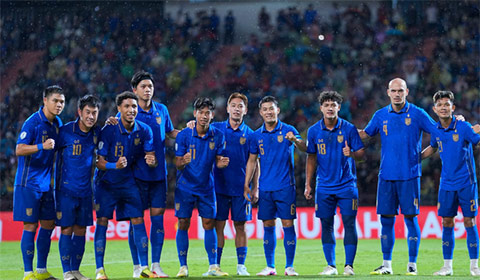 ĐT Thái Lan vượt mặt Trung Quốc trên BXH FIFA - Ảnh: FAT